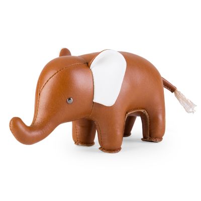 Briefbeschwerer Classic Elefant Tan/Weiß Züny
